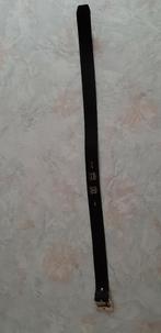 Zwarte lederen riem. Prima staat, Kleding | Dames, Ophalen of Verzenden, Zo goed als nieuw