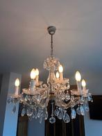 Luster vintage 2 armen, Ophalen, Zo goed als nieuw, Glas