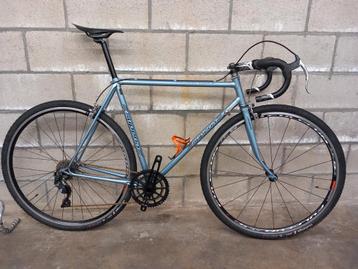 Superia steel custom gravelbike retro Maat 56 beschikbaar voor biedingen