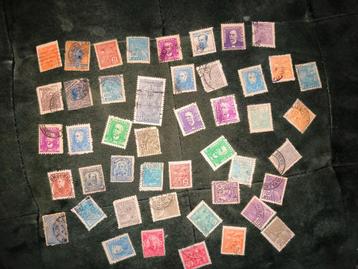 Lot postzegels diverse wereldlanden met een B