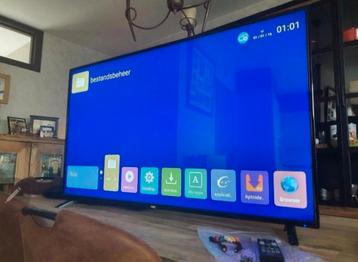 Smart tv 50inch ultra HD 4k led Android  beschikbaar voor biedingen