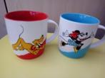 Mug minnie mouse Mug pluto, Enlèvement ou Envoi, Porcelaine, Tasse(s) et/ou soucoupe(s)