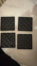 Sous-verres en tissu, Enlèvement ou Envoi, Comme neuf, Noir, Autres types