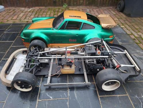 Yankee porsche 1/4 zeer uniek en groot model, Hobby en Vrije tijd, Modelbouw | Radiografisch | Auto's, Gebruikt, Ophalen of Verzenden