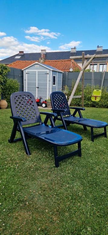 Transats chaises longue de jardin beschikbaar voor biedingen