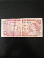 2 dollars Canada 1974 jaar, Postzegels en Munten, Ophalen of Verzenden, Noord-Amerika, Los biljet