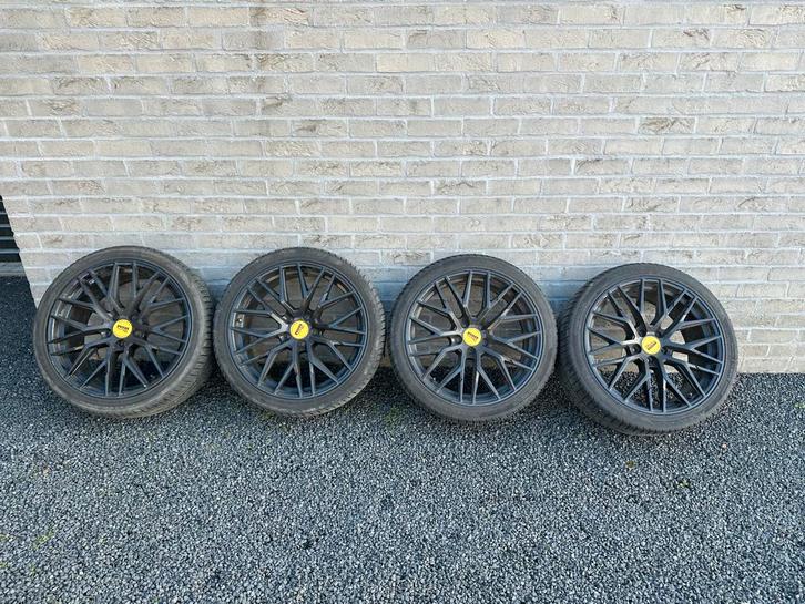 19 inch winterset 5x108 tmps, Auto-onderdelen, Banden en Velgen, Band(en), Winterbanden, 19 inch, Ophalen