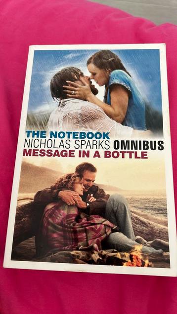 Nicholas Sparks - The notebook; Message in a bottle beschikbaar voor biedingen