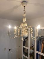 Landelijke luster style flamant, Huis en Inrichting, Lampen | Kroonluchters, Ophalen of Verzenden, Zo goed als nieuw