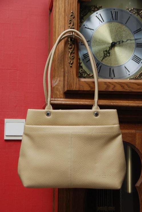 Beige handtas van Bever's Paris NIEUW! Cadeau-idee!, Handtassen en Accessoires, Tassen | Damestassen, Nieuw, Handtas, Beige, Ophalen of Verzenden