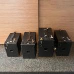 4 Oude Kodak Brownie box camera's, Ophalen, Gebruikt, Compact, Kodak
