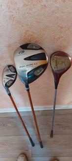 Clubs de golf gaucher bois, Comme neuf, Enlèvement