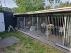 Hondenkennel .. Zeer mooie en zeer sterke constructie, Dieren en Toebehoren, Hondenhokken, Ophalen, Zo goed als nieuw, Hondenkennel