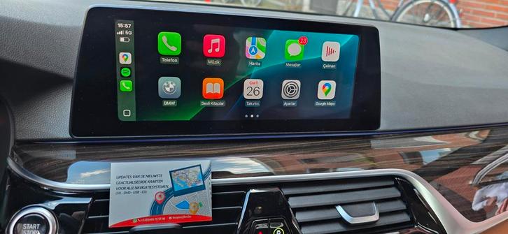 BMW CARPALY ACTIVATIE 2025 MAP UPDATE, Computers en Software, Navigatiesoftware, Zo goed als nieuw, Ophalen of Verzenden