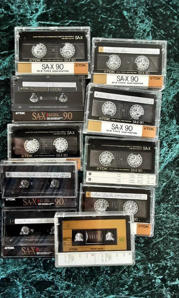 Nakamichi(TDK SA -C90)Cassettes  beschikbaar voor biedingen