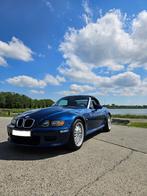 zeer mooie BMW Z3 TE KOOP - VANAF 89700 KM, Auto's, BMW, Achterwielaandrijving, Cabriolet, Blauw, Leder
