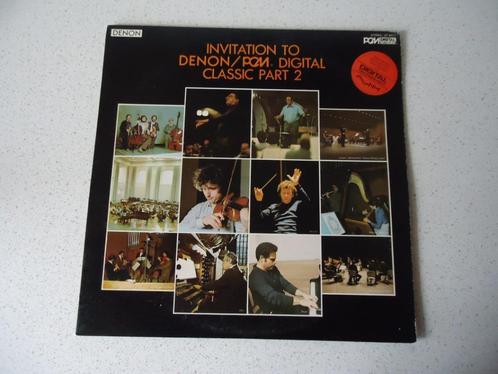 LP "Inventation To Denon"/PCM Classic Part 2 anno 1980., Cd's en Dvd's, Vinyl | Overige Vinyl, Gebruikt, 12 inch, Ophalen of Verzenden