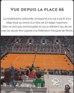 Roland Garros, Tickets & Billets, Sport | Tennis, Mai, Trois personnes ou plus