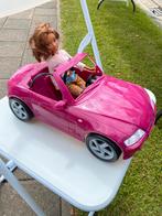 Barbie auto/cabrio en pop, Kinderen en Baby's, Speelgoed | Poppen, Ophalen of Verzenden, Zo goed als nieuw, Barbie