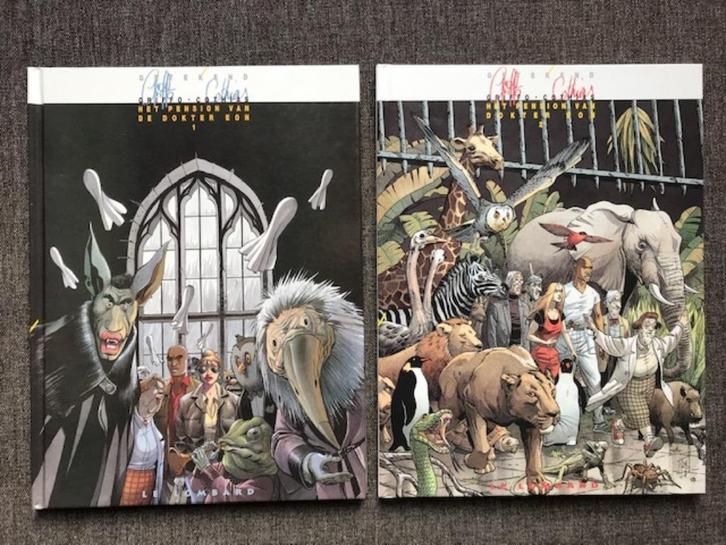 Griffo/Cothias Het pension dokter Eon 1+2 HC 1998 Lombard, Livres, BD, Neuf, Série complète ou Série, Enlèvement ou Envoi