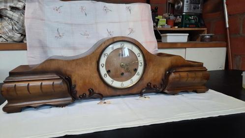 Originele vintage Westminster Franz Hermle mantelklok, Antiek en Kunst, Antiek | Klokken, Ophalen