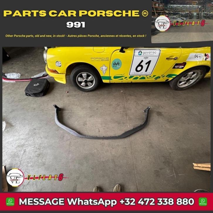 Lame de pare-chocs avant Porsche 991, Autos : Pièces & Accessoires, Carrosserie & Tôlerie, Pare-chocs, Pièces Oldtimer ou Ancêtre