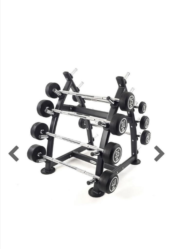 Vaste halterstangen, Sport en Fitness, Fitnessmaterialen, Zo goed als nieuw, Halterstangen, Ophalen