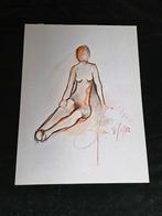 Mooie aquarel tekening, Enlèvement ou Envoi