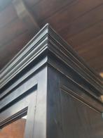 massief houten vitrinekast/buffetkast GRATIS LEVERING, Huis en Inrichting, Ophalen of Verzenden, Zo goed als nieuw