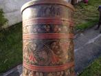 KOPER DOOS BEITEL DECOR EIND 19e, Antiek en Kunst, Ophalen