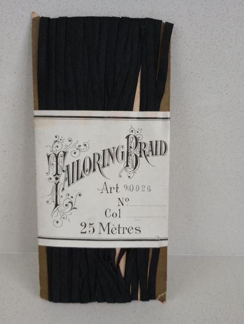 Tailoring Braid, Antiquités & Art, Antiquités | Vêtements et Textile, Enlèvement ou Envoi