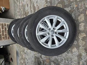 4 Jantes Audi d'origine 235/65/R17, Pneus hiver, 17 pouces, Enlèvement, Jante(s)