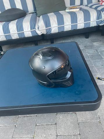 Jet helm zwart + tinted vizier, Enlèvement, Comme neuf, Small