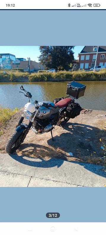 Zijtassen met beugels voor bmw RnineT scrambler  beschikbaar voor biedingen