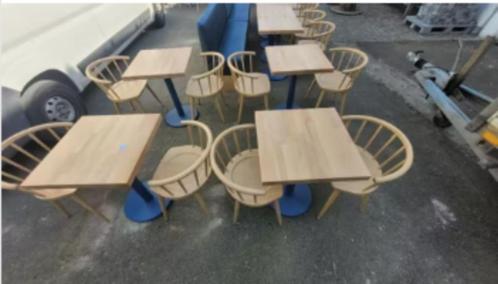 Bistro tafeltjes en stoelen, Huis en Inrichting, Stoelen, Gebruikt, Ophalen