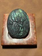 Labradoriet Edelsteen aartsengel amulet, Ophalen of Verzenden
