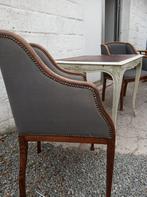 Retro.vintage art deco zetels met bijpassende tafel, Ophalen
