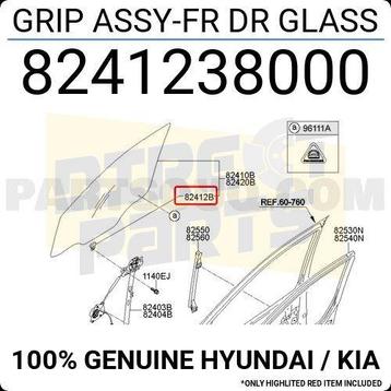 Hyundai Veloster (7/11-12/16) Portier Glas houder Origineel! beschikbaar voor biedingen