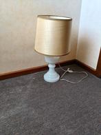 Vintage albasten tafellamp, Huis en Inrichting, Lampen | Tafellampen, Ophalen