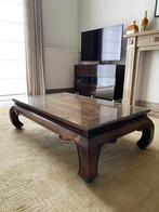 Salontafel, Ophalen, Gebruikt, 100 tot 150 cm, Teakhout