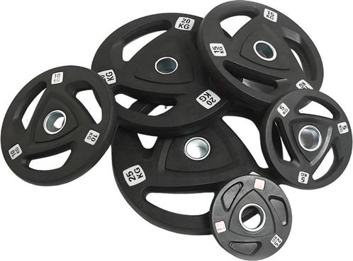 PH Fitness Premium Olympische Rubberen Halterschijven 35KG, Sport en Fitness, Fitnessmaterialen, Nieuw, Halterschijven, Armen