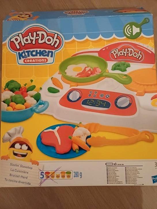 Play-Doh Kitchen, Kinderen en Baby's, Speelgoed | Educatief en Creatief, Zo goed als nieuw, Knutselen, Met geluid, Ophalen of Verzenden