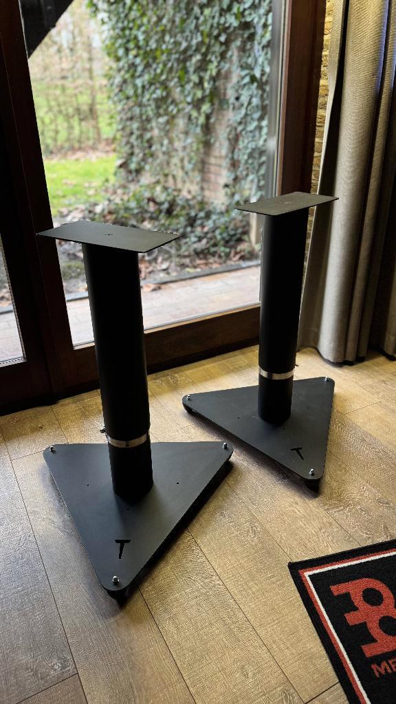 2x Towersonic TS-1 luidspreker standaard, Musique & Instruments, Pieds, Utilisé, Pied pour instrument, Haut-parleur, Enlèvement
