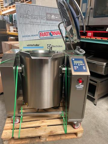 Kantelbare Kookketel Electrolux met roerwerk Variomix 100L beschikbaar voor biedingen