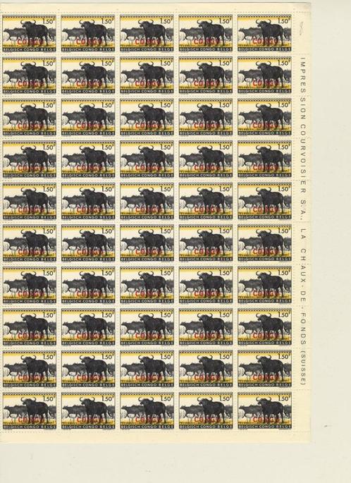 BELGISCH CONGO/CONGO REP. VELDEEL OBP 405** MNH, Postzegels en Munten, Postzegels | Europa | België, Verzenden