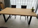 Eettafel, Ophalen, 100 tot 150 cm, Zo goed als nieuw, 200 cm of meer