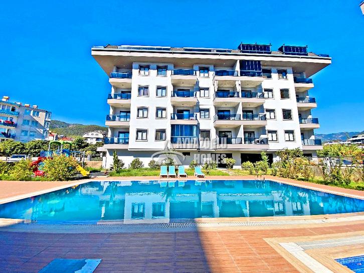 1+1 Appartement in Oba, Alanya, Immo, Buitenland, Turkije, Appartement, Stad