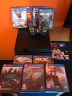 Ps4 met Controller en 10 Games, Original, Met 1 controller, Ophalen of Verzenden, 500 GB