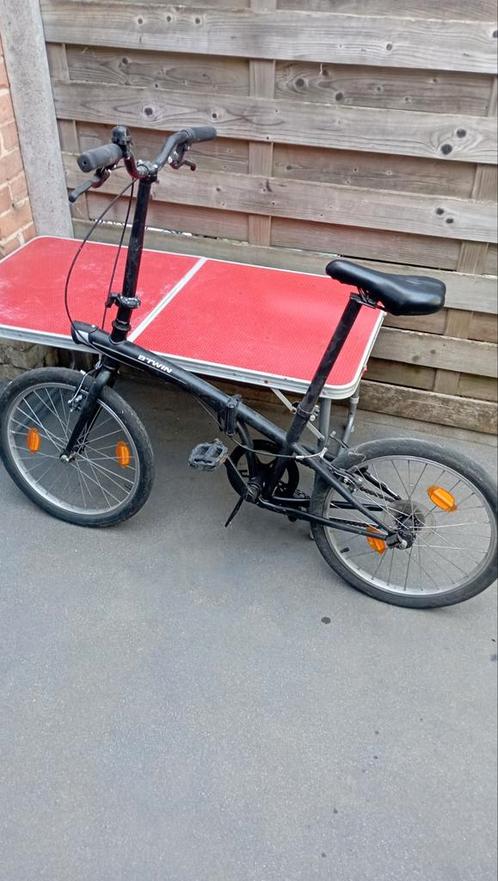 Btwin plooifiets, Fietsen en Brommers, Fietsen | Vouwfietsen, Gebruikt, Ophalen