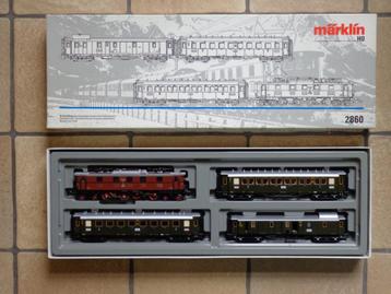 Marklin ho DRG Coffret 2860 Train Rapide. beschikbaar voor biedingen